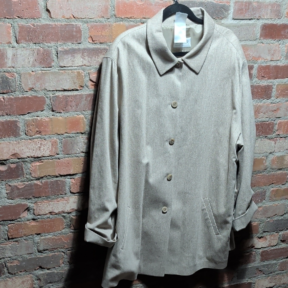 Basler Light Tan Duster Coat